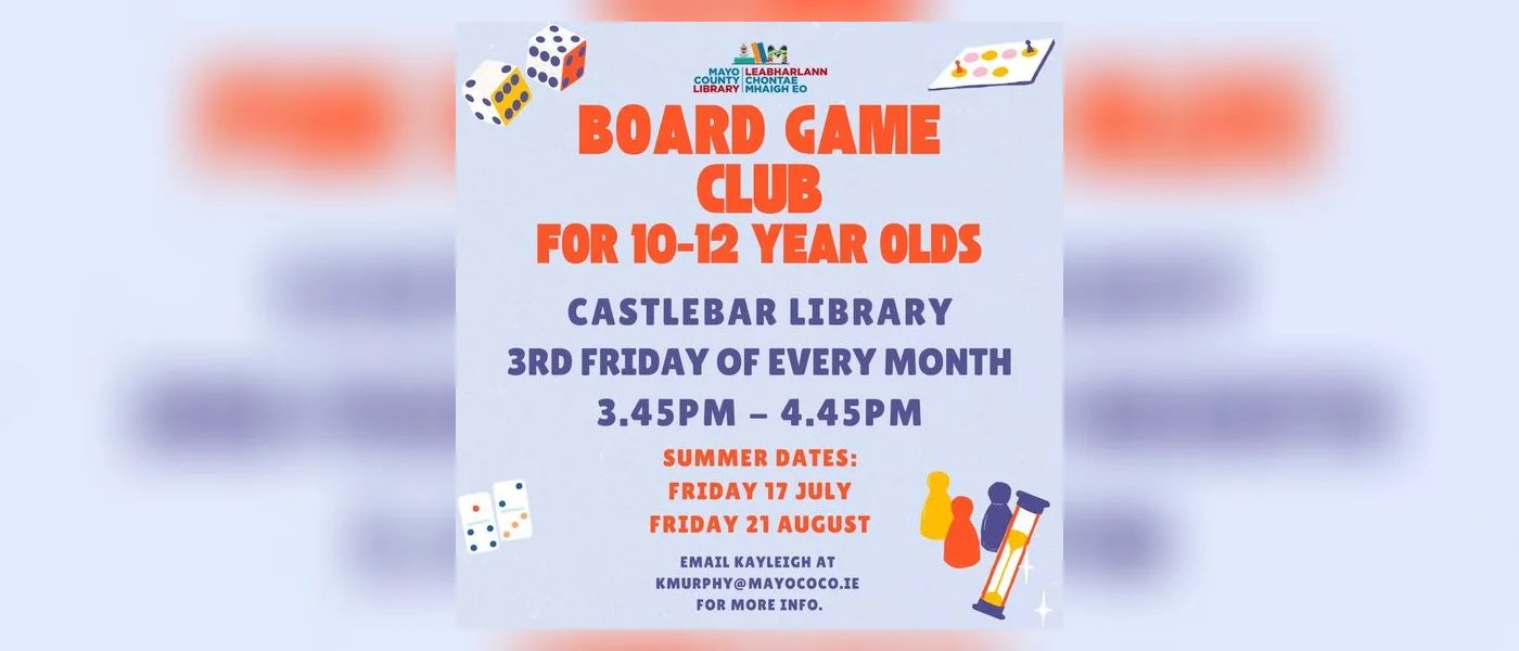 Board Game Club (ages 10–12)