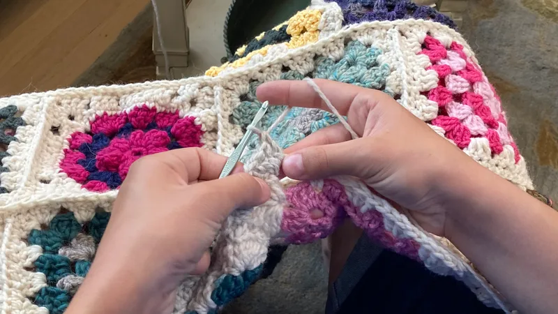 Kids Crochet Classes with Gintare